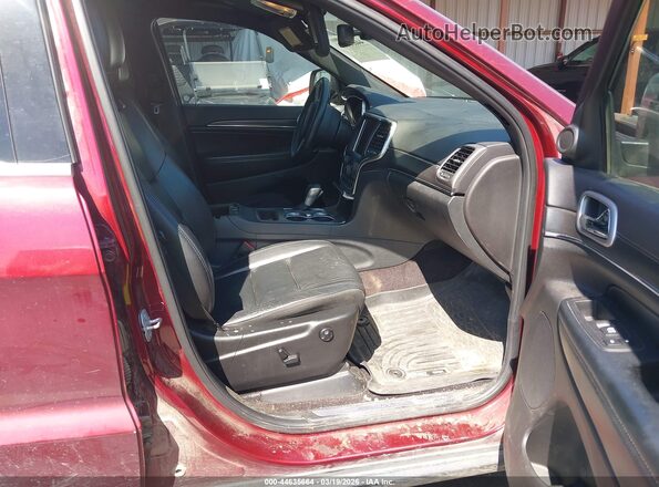 1C4RJEBG7JC437988 2018 JEEP GRAND CHEROKEE Красный Вид салона спереди