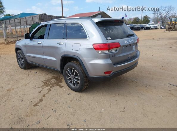 1C4RJEBG9KC715291 2019 JEEP GRAND CHEROKEE Silver Tył lewy