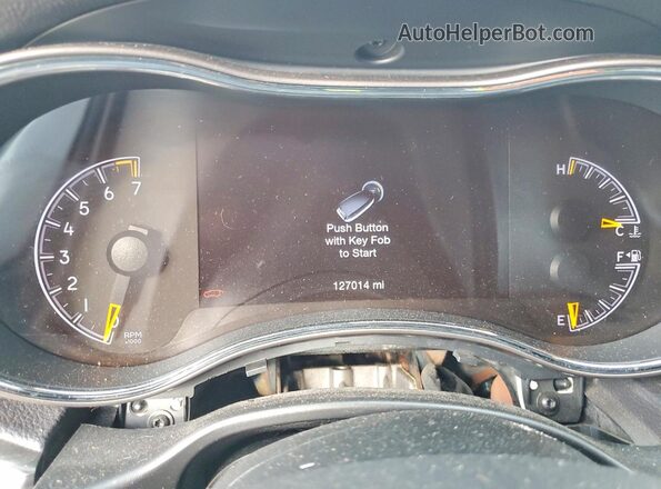 1C4RJEBG9KC752082 2019 JEEP GRAND White Widok zestawu wskaźników