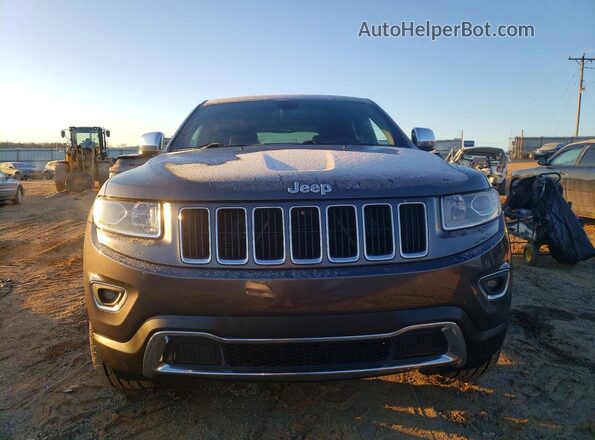 1C4RJEBGXGC418604 2016 JEEP GRAND Черный Вид спереди
