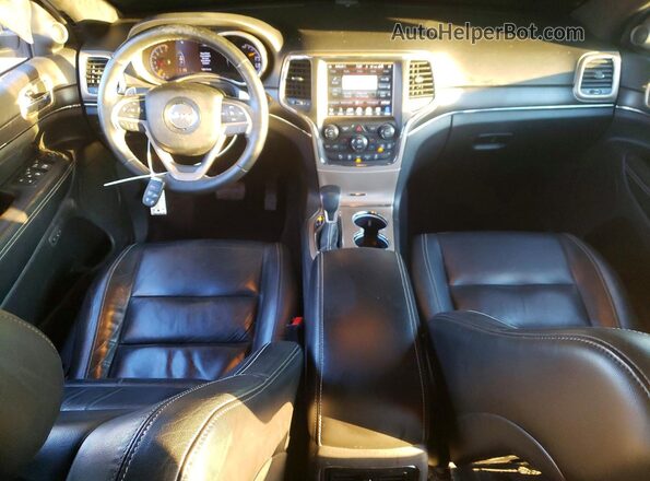 1C4RJEBGXGC418604 2016 JEEP GRAND Черный Вид панели приборов