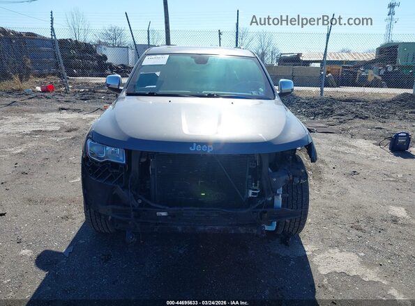 1C4RJEBGXHC659483 2017 JEEP GRAND CHEROKEE Серый Вид задней части салона
