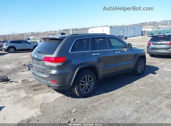 1C4RJEBGXHC659483 2017 JEEP GRAND CHEROKEE Серый Задняя правая четверть