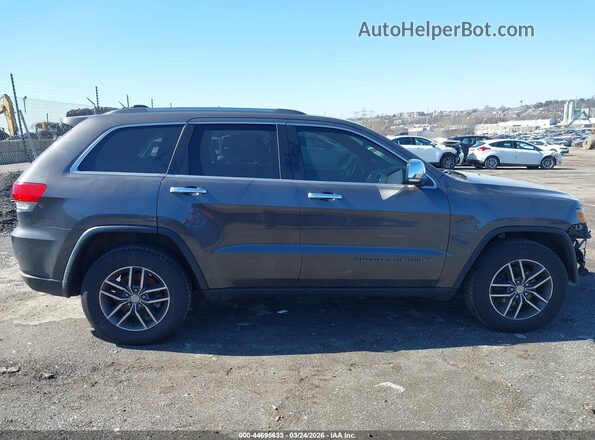 1C4RJEBGXHC659483 2017 JEEP GRAND CHEROKEE Серый Панорамный вид салона 360°