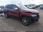 2020 Jeep Grand Cherokee Overland 4x2 Red vin: 1C4RJECG5LC145094