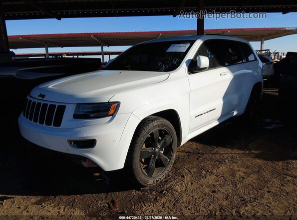 1C4RJECG8GC335820 2016 JEEP GRAND CHEROKEE Белый Передняя левая четверть