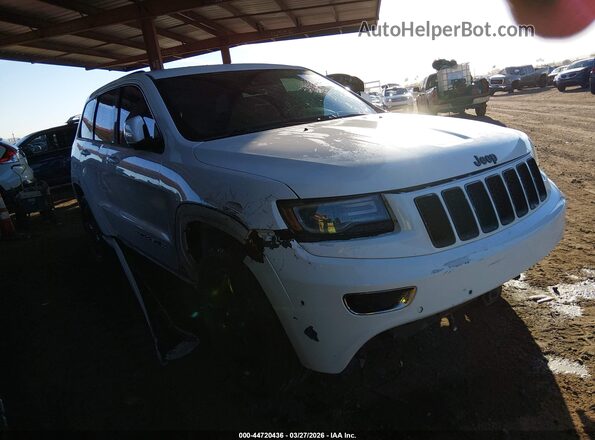 1C4RJECG8GC335820 2016 JEEP GRAND CHEROKEE Белый Передняя правая четверть
