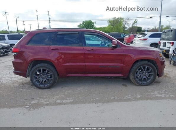 1C4RJECG8LC258022 2020 JEEP GRAND CHEROKEE Maroon Widok wnętrza z tyłu