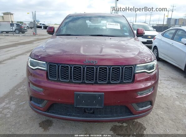 1C4RJECG8LC258022 2020 JEEP GRAND CHEROKEE Maroon Widok zestawu wskaźników