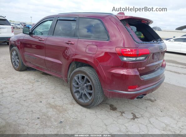1C4RJECG8LC258022 2020 JEEP GRAND CHEROKEE Maroon Tył lewy