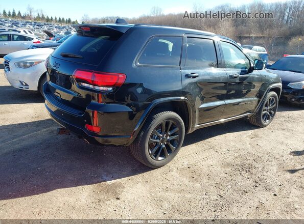 1C4RJFAG1HC768079 2017 JEEP GRAND CHEROKEE Черный Задняя правая четверть
