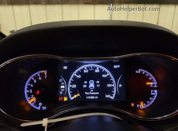 1C4RJFAG2JC156897 2018 JEEP GRAND Серебряный Вид щитка приборов