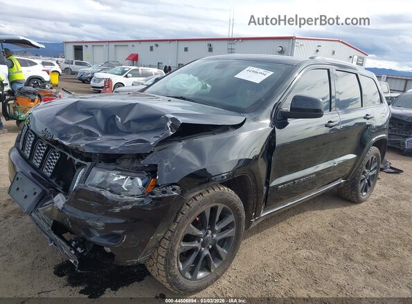 1C4RJFAG2KC707184 2019 JEEP GRAND CHEROKEE Black Առջևի ձախ երեք քառորդ տեսարան