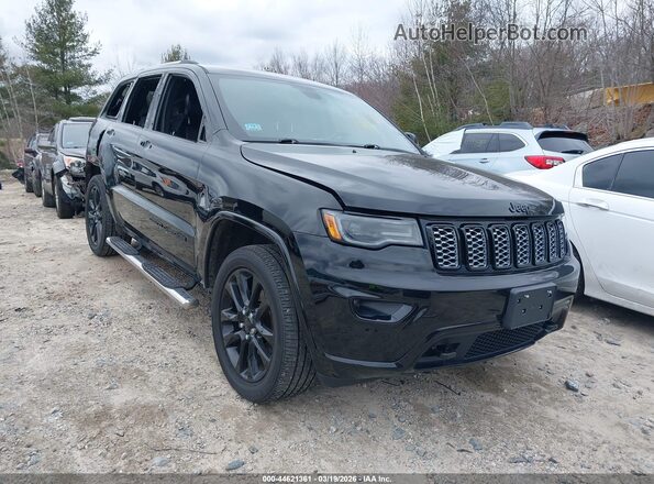 1C4RJFAG7LC147163 2020 JEEP GRAND CHEROKEE Черный Передняя правая четверть