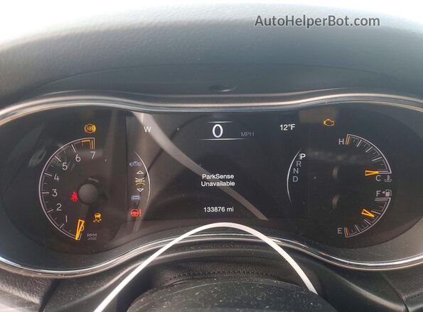 1C4RJFAG8KC810318 2019 JEEP GRAND Белый Вид щитка приборов