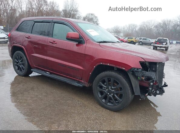 1C4RJFAG9KC587447 2019 JEEP GRAND CHEROKEE Maroon Front right