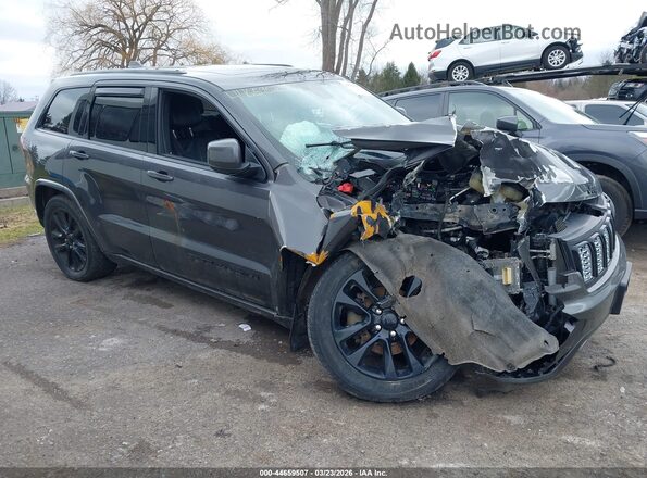 1C4RJFAGXJC203707 2018 JEEP GRAND CHEROKEE Серый Передняя правая четверть