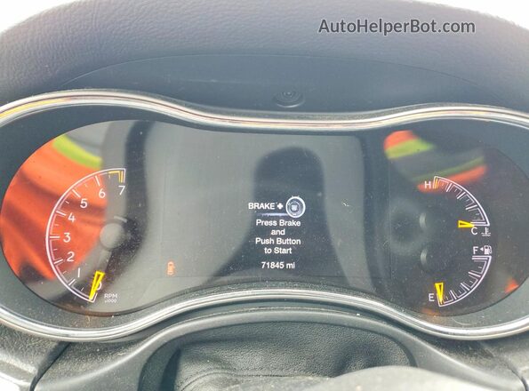 1C4RJFAGXJC484536 2018 JEEP GRAND Белый Вид щитка приборов