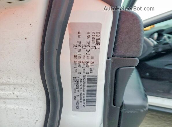 1C4RJFAGXJC484536 2018 JEEP GRAND Белый Вид наклейки с VIN-кодом