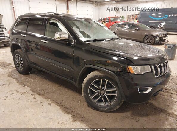 1C4RJFBG0JC406829 2018 JEEP GRAND CHEROKEE Черный Передняя правая четверть