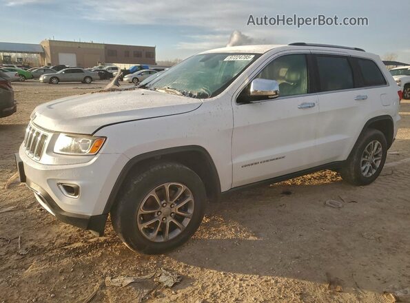 1C4RJFBG1GC375695 2016 JEEP GRAND Белый Передняя левая четверть