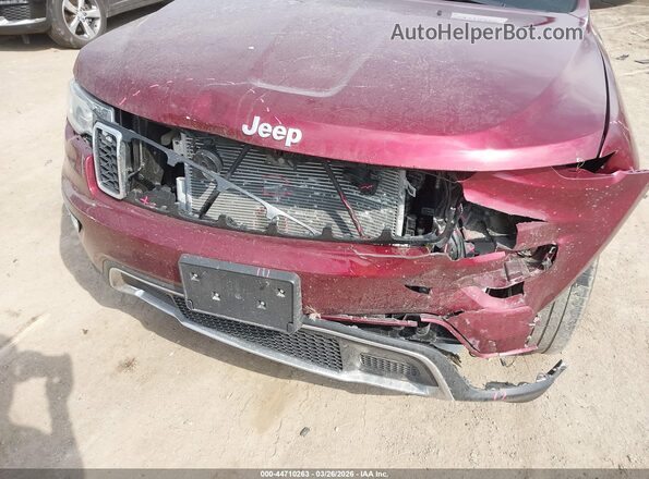 1C4RJFBG1JC388938 2018 JEEP GRAND CHEROKEE Красный Вид спереди