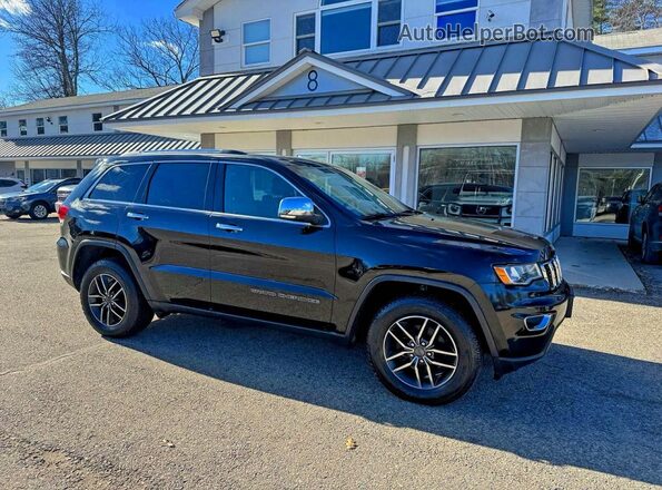 1C4RJFBG1KC542016 2019 JEEP GRAND Black Առջևի ձախ երեք քառորդ տեսարան