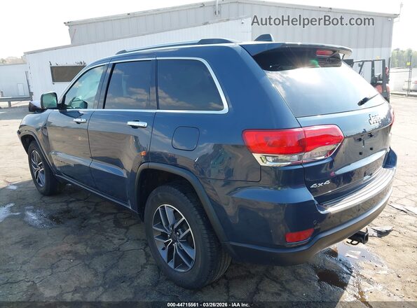 1C4RJFBG1KC823085 2019 JEEP GRAND CHEROKEE Синий Задняя левая четверть
