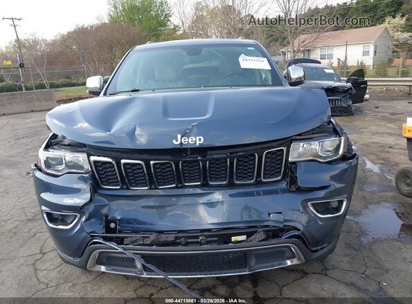 1C4RJFBG1KC823085 2019 JEEP GRAND CHEROKEE Синий Вид щитка приборов