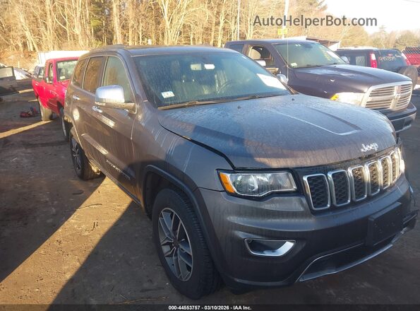 1C4RJFBG2KC739700 2019 JEEP GRAND CHEROKEE Gray Передня права чверть