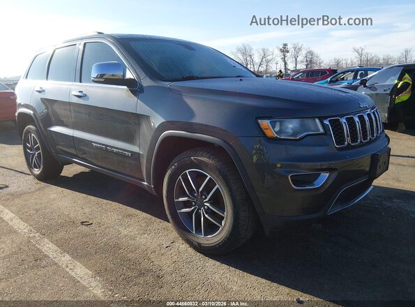 1C4RJFBG2MC755074 2021 JEEP GRAND CHEROKEE Серый Передняя правая четверть