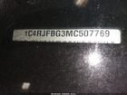 2021 Jeep Grand Cherokee Limited 4x4 Бордовый vin: 1C4RJFBG3MC507769
