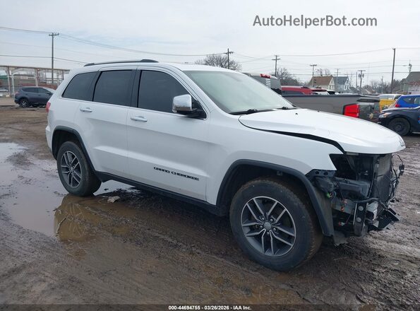 1C4RJFBG4HC947005 2017 JEEP GRAND CHEROKEE Белый Передняя правая четверть