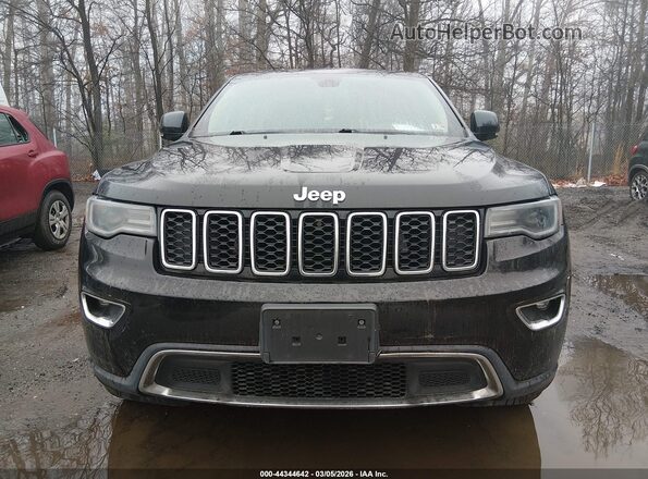 1C4RJFBG4KC600491 2019 JEEP GRAND CHEROKEE Black წინა პანელის ხედი