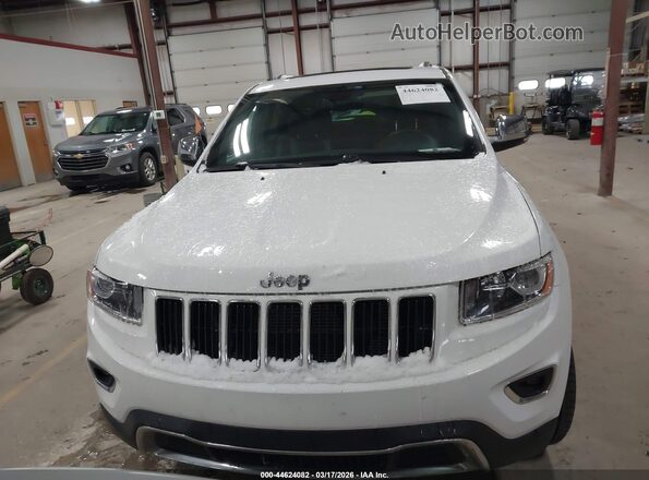 1C4RJFBG6GC342479 2016 JEEP GRAND CHEROKEE Белый Вид щитка приборов