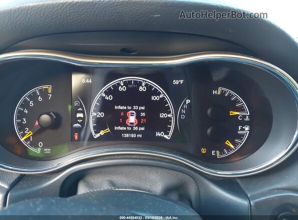 1C4RJFBG6GC494147 2016 JEEP GRAND CHEROKEE Черный Вид задних сидений