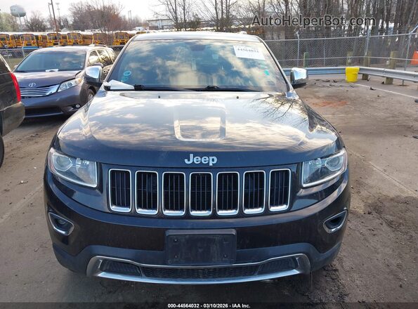 1C4RJFBG6GC494147 2016 JEEP GRAND CHEROKEE Черный Вид щитка приборов