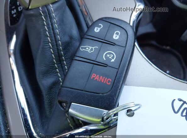 1C4RJFBG6GC494147 2016 JEEP GRAND CHEROKEE Черный Вид панели приборов