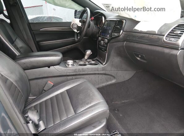1C4RJFBG6KC678030 2019 JEEP GRAND CHEROKEE Синий Вид салона спереди