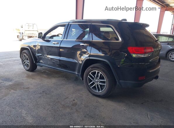 1C4RJFBG6KC696124 2019 JEEP GRAND CHEROKEE Черный Задняя левая четверть