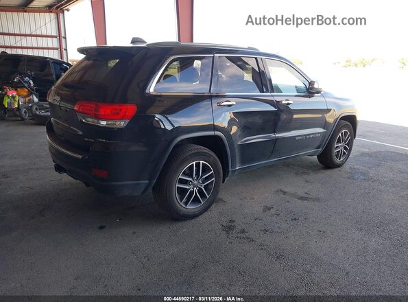 1C4RJFBG6KC696124 2019 JEEP GRAND CHEROKEE Черный Задняя правая четверть