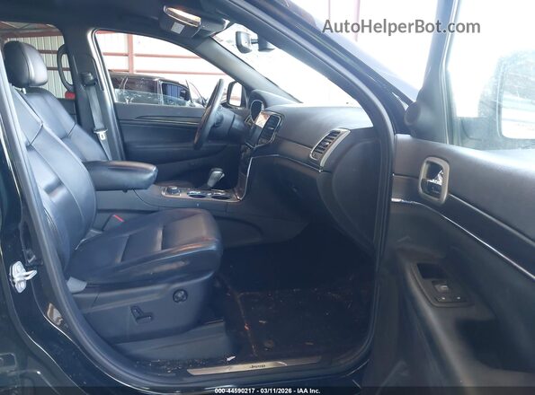 1C4RJFBG6KC696124 2019 JEEP GRAND CHEROKEE Черный Вид салона спереди