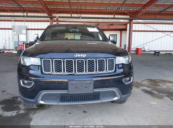 1C4RJFBG6KC696124 2019 JEEP GRAND CHEROKEE Черный Вид щитка приборов