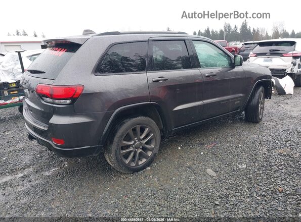 1C4RJFBG7GC389164 2016 JEEP GRAND CHEROKEE Серый Задняя правая четверть