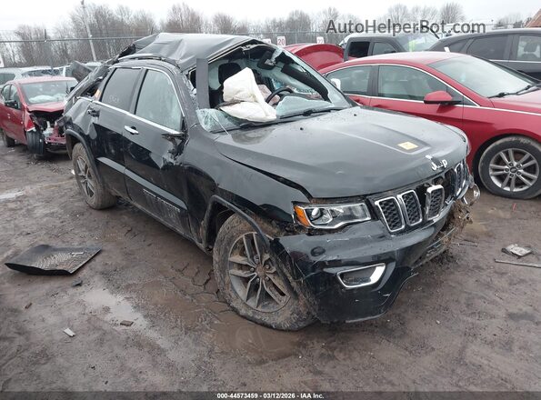 1C4RJFBG7JC477557 2018 JEEP GRAND CHEROKEE Черный Передняя правая четверть