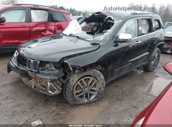 1C4RJFBG7JC477557 2018 JEEP GRAND CHEROKEE Черный Передняя левая четверть
