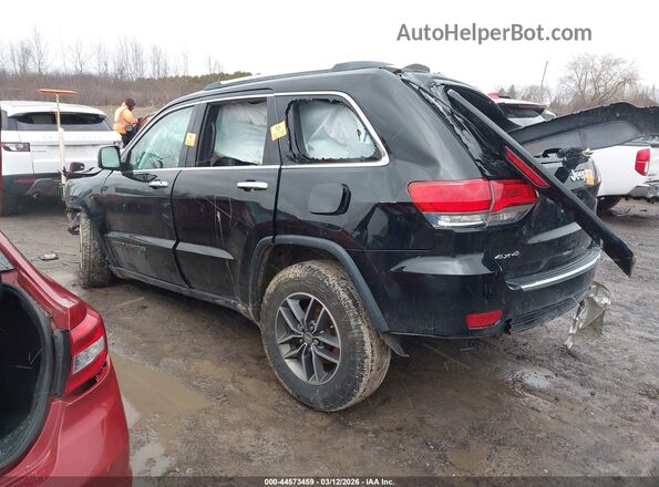 1C4RJFBG7JC477557 2018 JEEP GRAND CHEROKEE Черный Задняя левая четверть