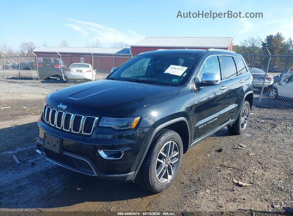 1C4RJFBG7KC773048 2019 JEEP GRAND CHEROKEE Black Առջևի ձախ երեք քառորդ տեսարան