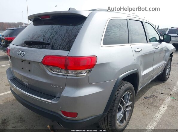 1C4RJFBG7KC773082 2019 JEEP GRAND CHEROKEE Серый Задняя правая четверть