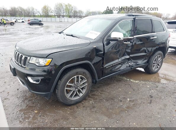 1C4RJFBG7LC408502 2020 JEEP GRAND CHEROKEE Черный Передняя левая четверть